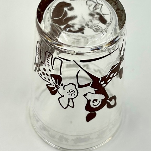 3 Kraft Swanky Swig Animals Set Vintage Glasses 4 oz Juice Cups Retro - Picture 3 of 7